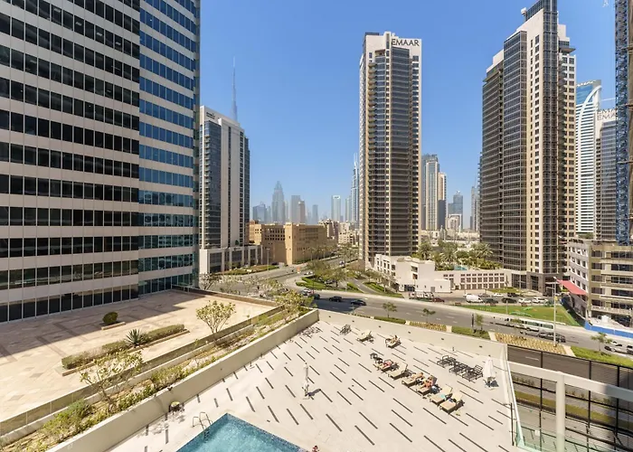 Charming Apartment In Burj Khalifa District - Marquise Square
